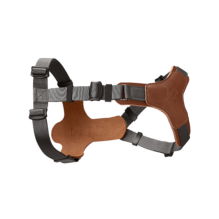 Hunter Köpek Göğüs Tasması Harness Aalborg Mixed Taba Gri 38-51/XS-S - 1