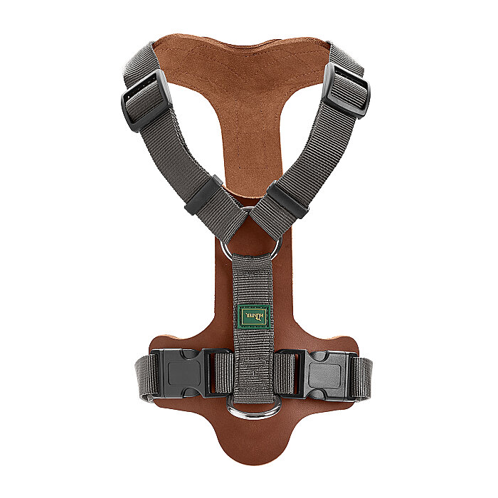 Hunter Köpek Göğüs Tasması Harness Aalborg Mixed Taba Gri 38-51/XS-S - 2