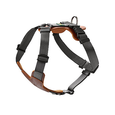 Hunter Köpek Göğüs Tasması Harness Aalborg Mixed Taba Gri 38-51/XS-S - 3