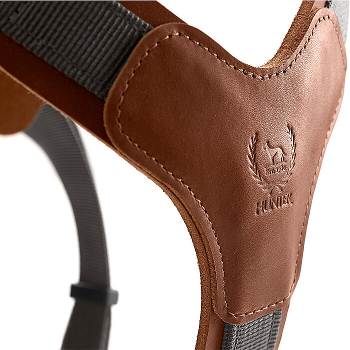 Hunter Köpek Göğüs Tasması Harness Aalborg Mixed Taba Gri 38-51/XS-S - 4
