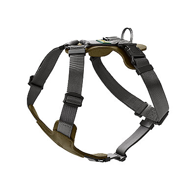 Hunter Köpek Göğüs Tasması Harness Aalborg Mixed Yeşil Gri 38-51/XS-S - 2