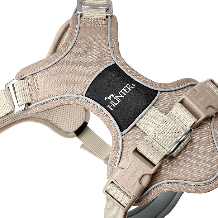 Hunter Köpek Göğüs Tasması Harness Divo Up Krem 34-47/XS - 4