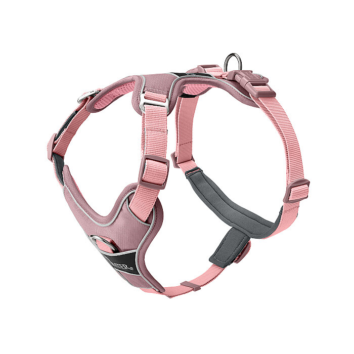 Hunter Köpek Göğüs Tasması Harness Divo Up Pembe 34-47/XS - 1