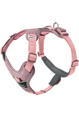 HUNTER - Hunter Köpek Göğüs Tasması Harness Divo Up Pembe 52-68/S-M