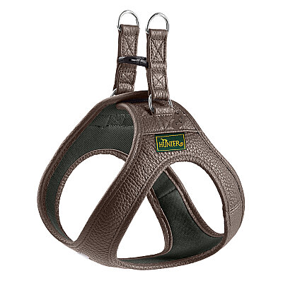 Hunter Köpek Göğüs Tasması Harness Love Kahve 37-40/XS-S - 1
