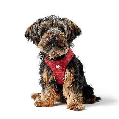 Hunter Köpek Göğüs Tasması Harness Love Kırmızı 33-37/XS - 5