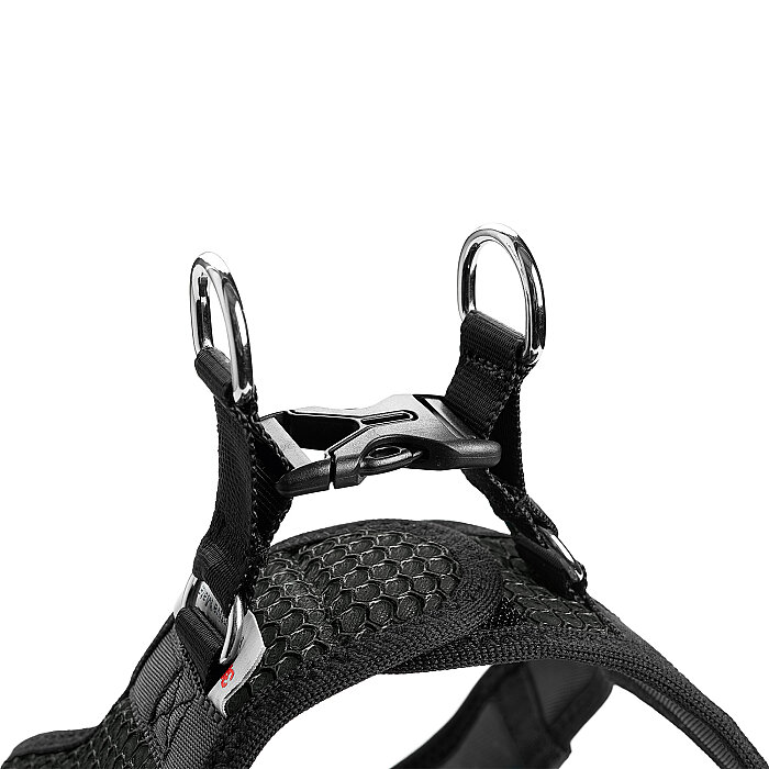 Hunter Köpek Göğüs Tasması Hilo Comfort Gri Siyah S - 2
