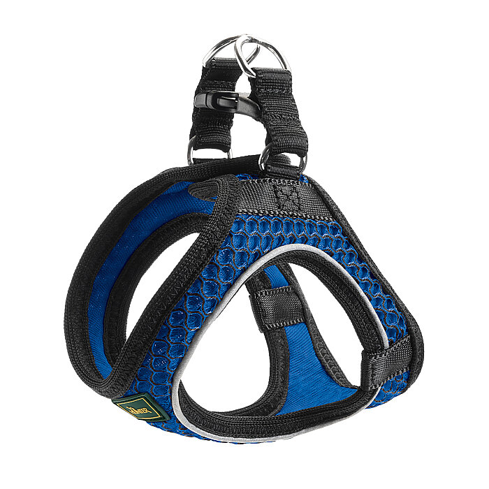 Hunter Köpek Göğüs Tasması Hilo Comfort Mavi Siyah XXS-XS - 1