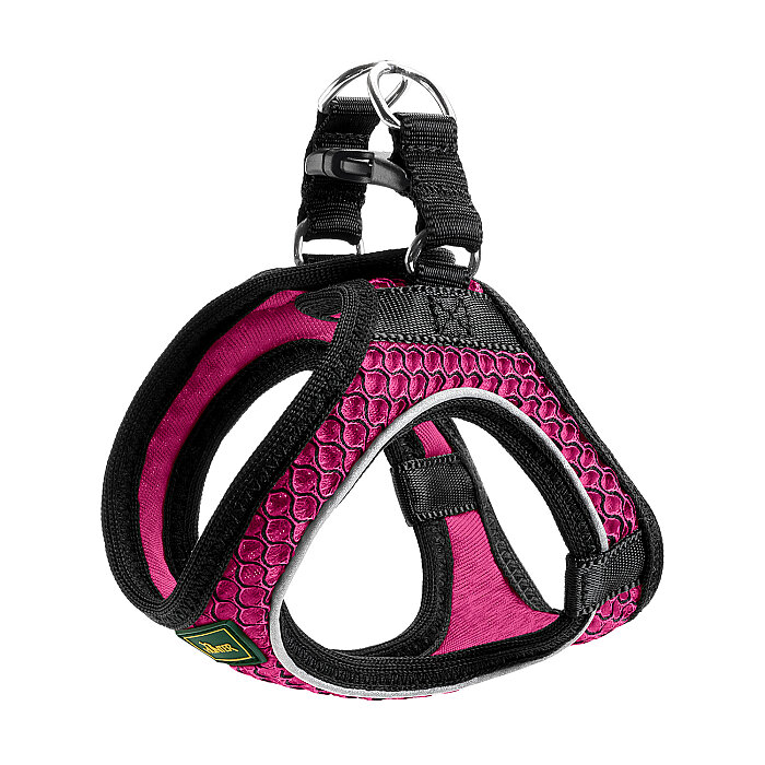 Hunter Köpek Göğüs Tasması Hilo Comfort Pembe Siyah XS-S - 1