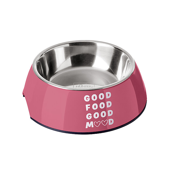 Hunter Köpek Mama Kabı Chester Pembe 700ml - 1