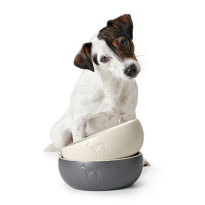Hunter Köpek Mama Kabı Lund Beyaz 550ml - 4