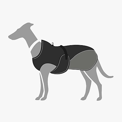 Hunter Köpek Montu Uppsala Cozy Siyah Gri 35 - 4