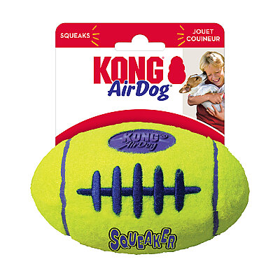 KONG AirDog Amerikan Futbol Topu Şeklinde Köpek Oyuncağı M - 1