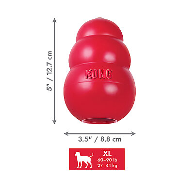 KONG Classic Köpekler için Çok Amaçlı Isırma Oyuncağı XL - 2