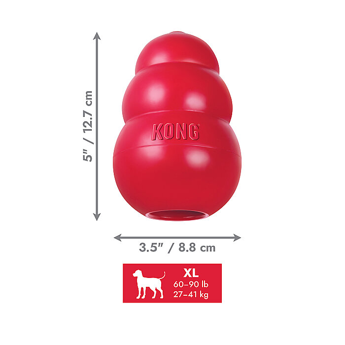 KONG Classic Köpekler için Çok Amaçlı Isırma Oyuncağı XL - 2