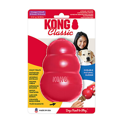 KONG Classic Köpekler için Çok Amaçlı Isırma Oyuncağı XL - 1