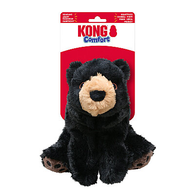 KONG Comfort Kiddos Ayıcık Şeklinde Peluş Köpek Oyuncağı L