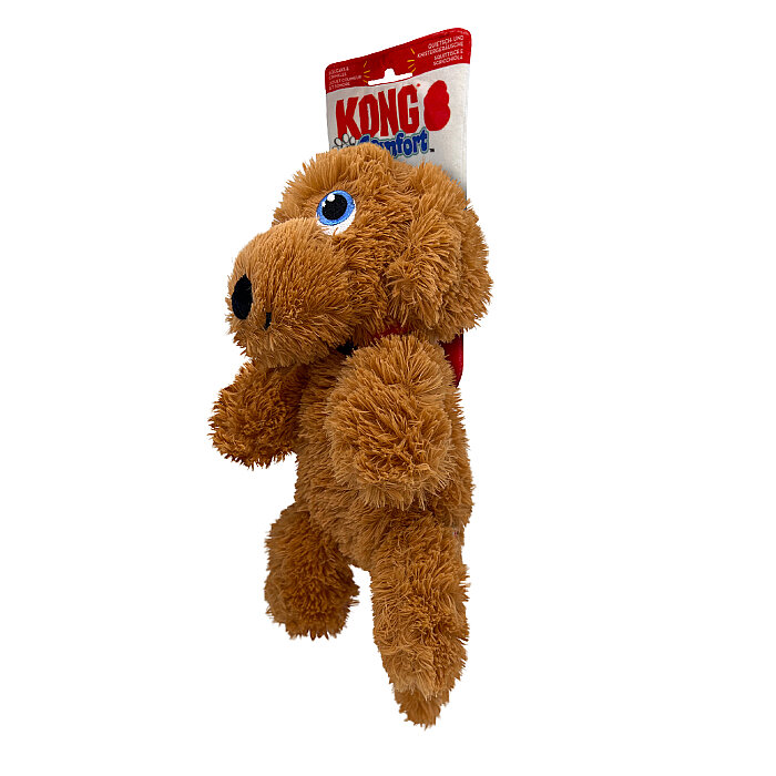 KONG Comfort Pups Goldie Köpek Şeklinde Peluş Köpek Oyuncağı M - 2