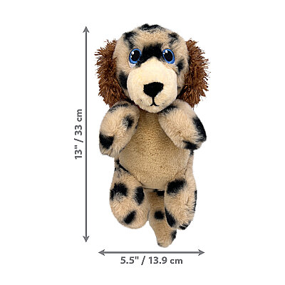 KONG Comfort Pups Spot Köpek Şeklinde Peluş Köpek Oyuncağı M - 3