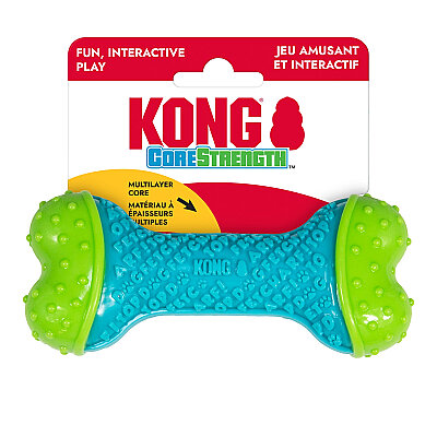 KONG CoreStrength Kemik Şeklinde Köpek Oyuncağı M/L