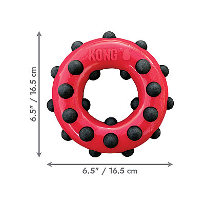 KONG Dotz Circle Halka Şeklinde Köpek Oyuncağı L - 3