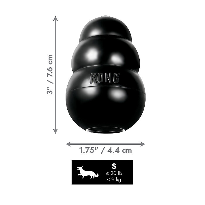 KONG Extreme Köpekler için Çok Amaçlı Isırma Oyuncağı Ultra Sert S - 2