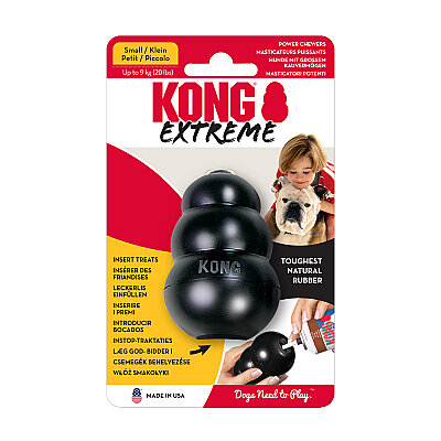 KONG Extreme Köpekler için Çok Amaçlı Isırma Oyuncağı Ultra Sert S - 1