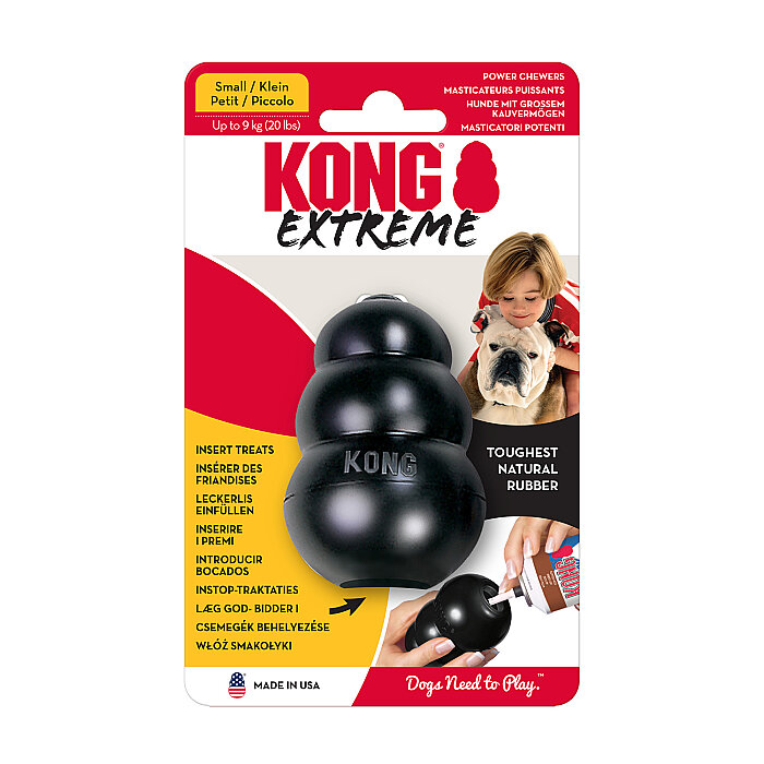 KONG Extreme Köpekler için Çok Amaçlı Isırma Oyuncağı Ultra Sert S - 1