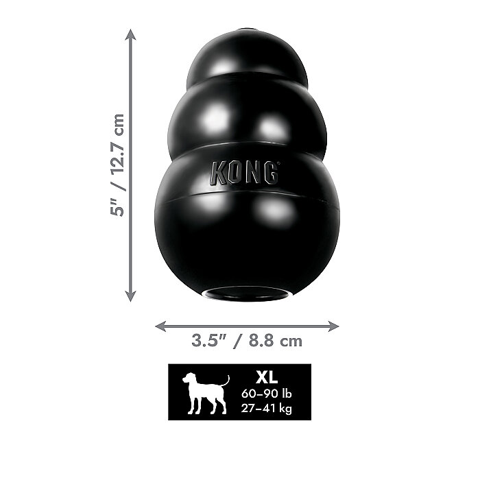 KONG Extreme Köpekler için Çok Amaçlı Isırma Oyuncağı Ultra Sert XL - 2