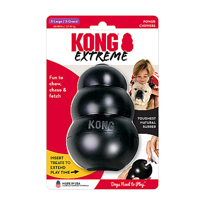 KONG Extreme Köpekler için Çok Amaçlı Isırma Oyuncağı Ultra Sert XL - 1