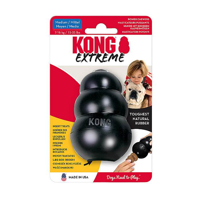KONG Extreme Köpekler için Çok Amaçlı Isırma Oyuncağı Ultra Sert XXL - 1