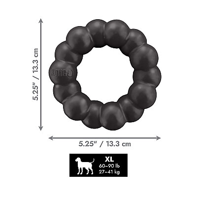 KONG Extreme Yüzük Şeklinde Köpek Oyuncağı Ultra Sert XL - 2
