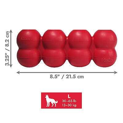KONG Goodie Ribbon Çoklu Top Şeklinde Köpek Oyuncağı L - 2