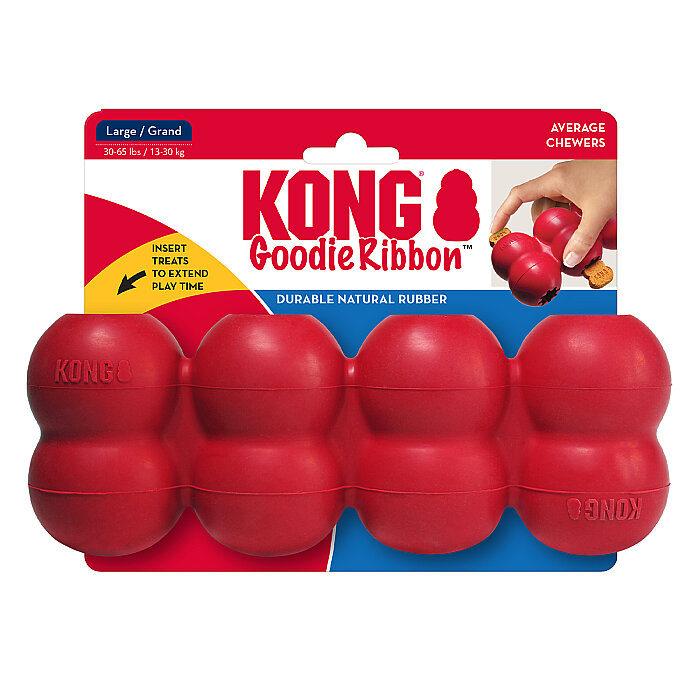 KONG Goodie Ribbon Çoklu Top Şeklinde Köpek Oyuncağı L - 1