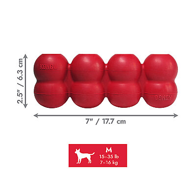 KONG Goodie Ribbon Çoklu Top Şeklinde Köpek Oyuncağı M - 2