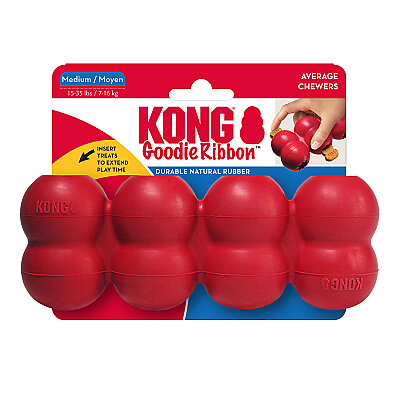 KONG Goodie Ribbon Çoklu Top Şeklinde Köpek Oyuncağı M - 1