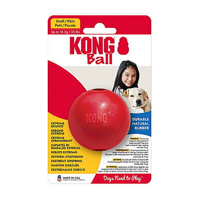 KONG İp Sallantılı Top Şeklinde Çok Amaçlı Köpek Oyuncağı S - 1