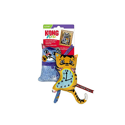 KONG Kedi Peluş Artz Dali / van Gogh 2li