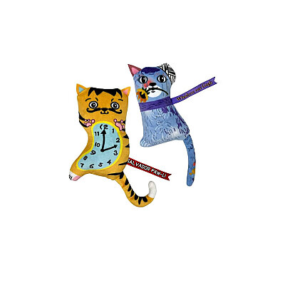 KONG Kedi Peluş Artz Dali / van Gogh 2li (1)