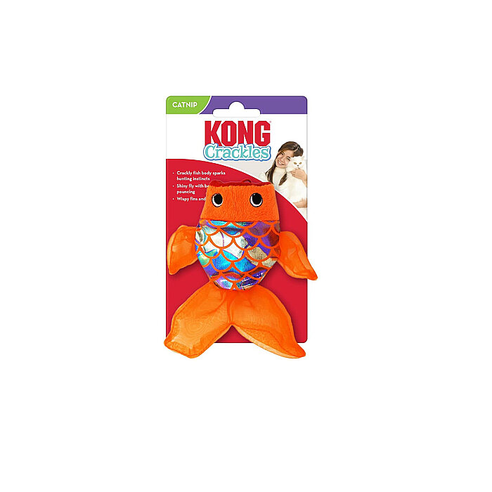 KONG Kedi Peluş Crackles Gulpz - 1