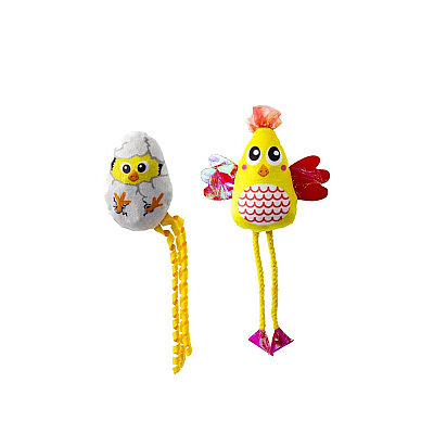 KONG Kedi Peluş Scrattles Tavuk 2li (1)