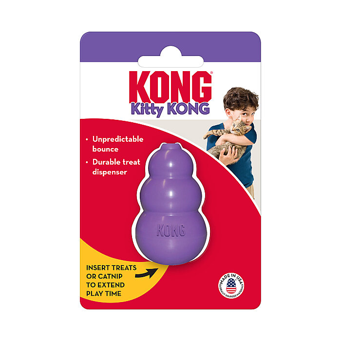KONG Kitty Klasik KONG Şeklinde Kedi Oyuncağı - 1