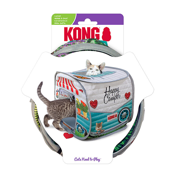 KONG Play Spaces Kampçı Kedi Oyun Evi - 1
