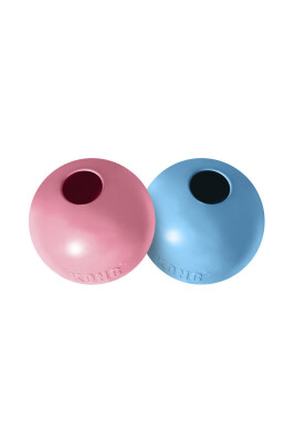 KONG Puppy Ball Delikli Top Şeklinde Çok Amaçlı Yavru Köpek Oyuncağı M/L