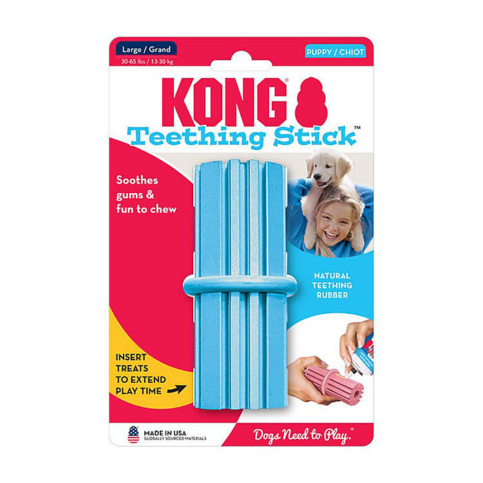 KONG Puppy Teething Stick Diş Temizliği Sağlayan Çok Amaçlı Yavru Köpek Oyuncağı L - 1