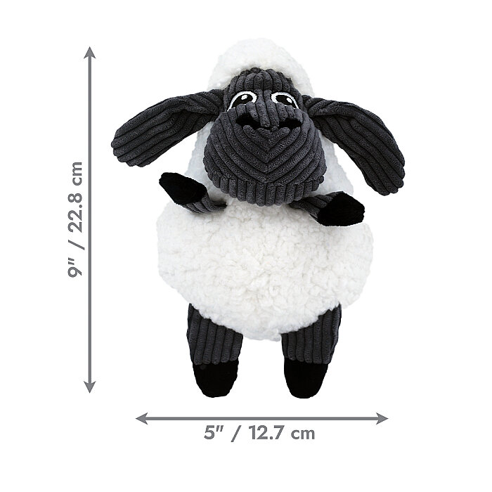 KONG Sherps Kuzu Şeklinde Peluş Köpek Oyuncağı M - 3