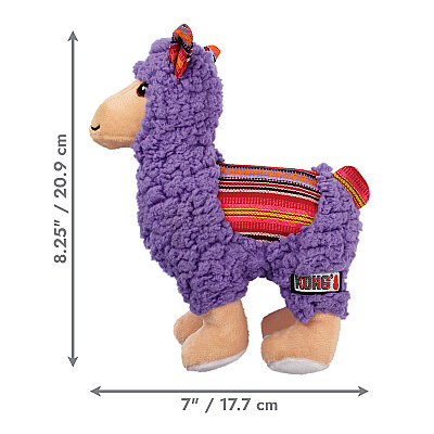 KONG Sherps Lama Şeklinde Peluş Köpek Oyuncağı M - 2