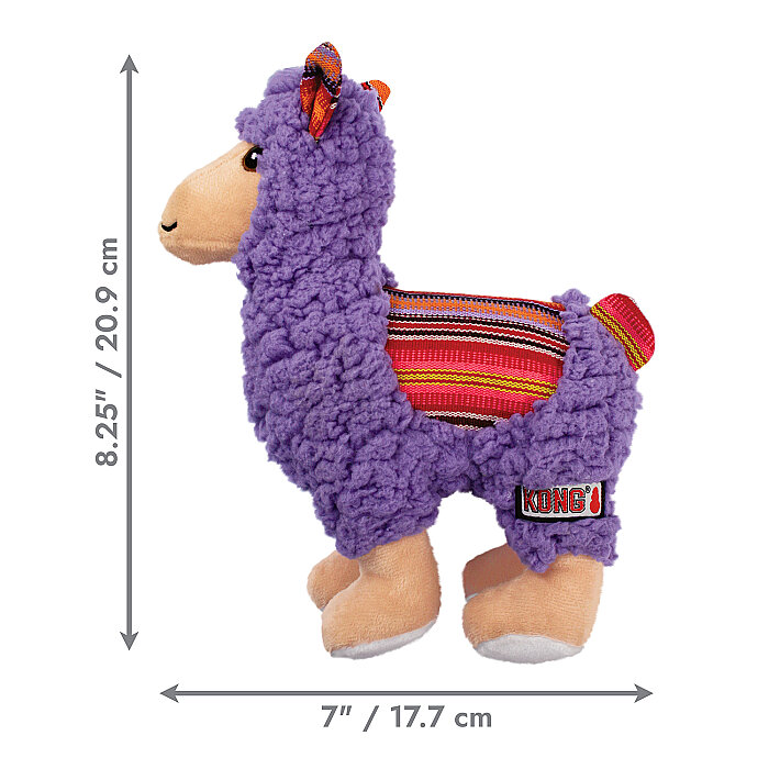 KONG Sherps Lama Şeklinde Peluş Köpek Oyuncağı M - 2