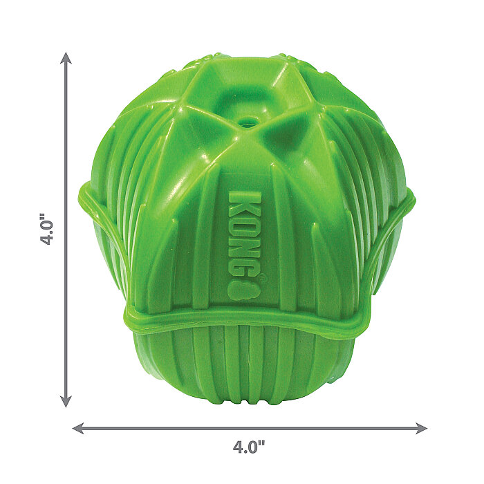 KONG Squeezz Orbitz Top Şeklinde Ses Çıkaran Köpek Oyuncağı M/L - 1