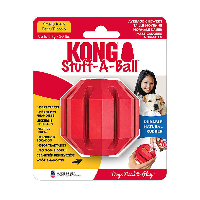 KONG Stuff-A-Ball Çok Amaçlı Köpek Oyuncağı S - 1